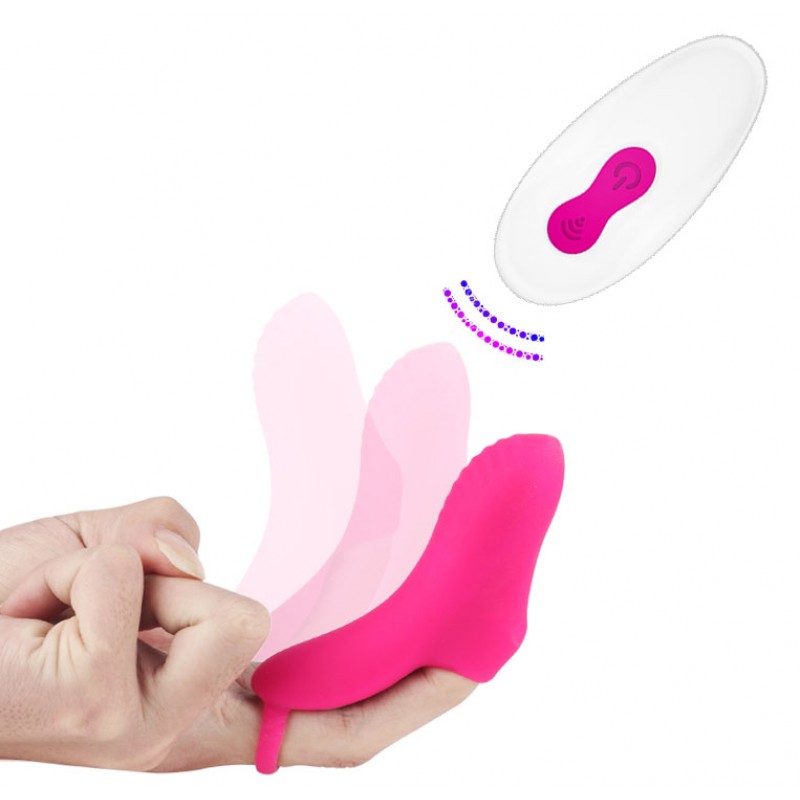 Dancer USB Rechargeable Finger Vibrator - Pink